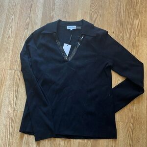 Long sleeve knit top